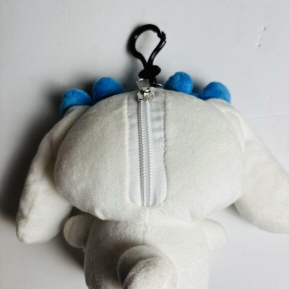 Hello Kitty & Friends Cinnamoroll Soft Stuffed Animal Plush Doll. With Clip. - Picture 9 of 13